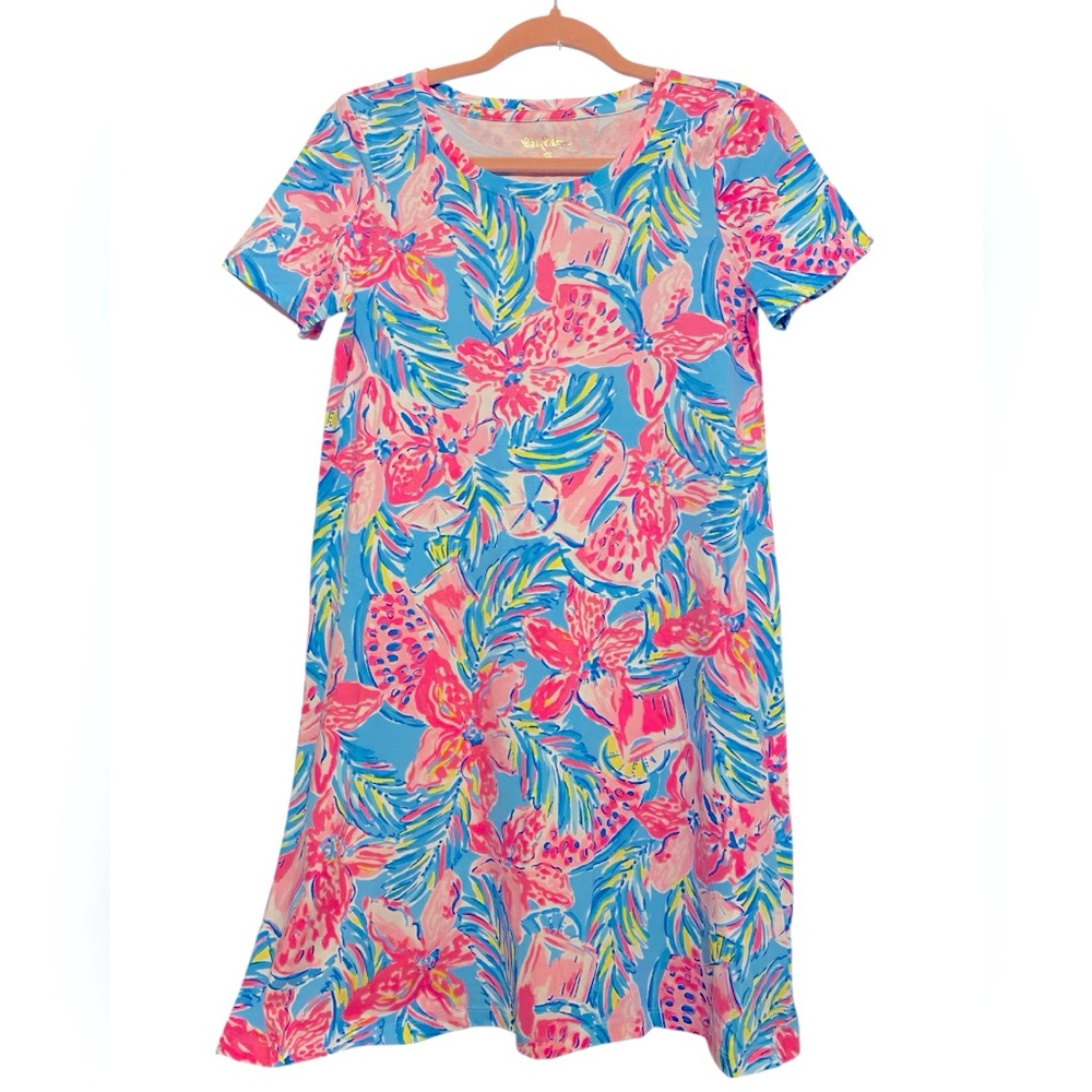 Like New LILLY PULITZER Cody Swing Dress "GIMME THE JUICE" Size XS